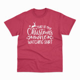 Christmas movie watching shirt