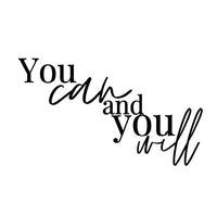 You can & and you will